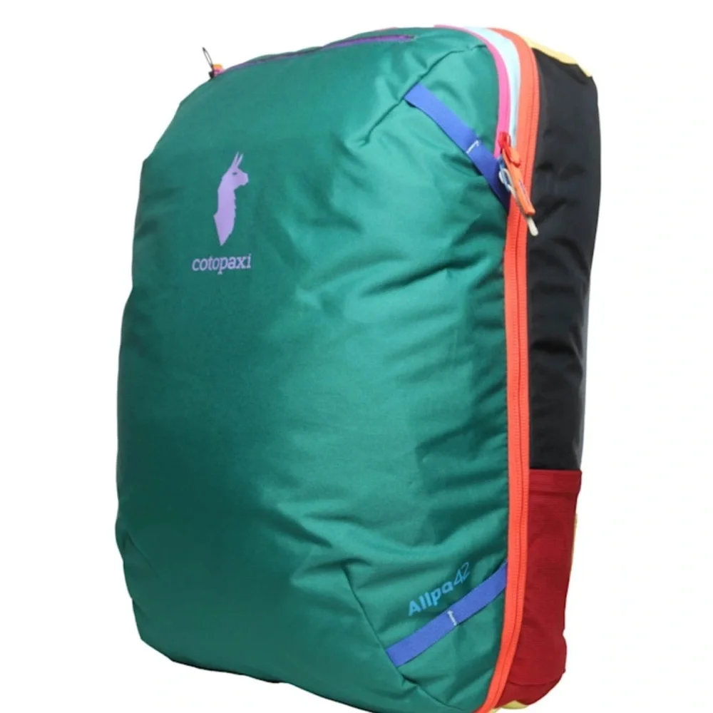 Cotopaxi Allpa 42L Travel Pack - Del Dia. Dark green, and multicolored. NWOT - Picture 8 of 10